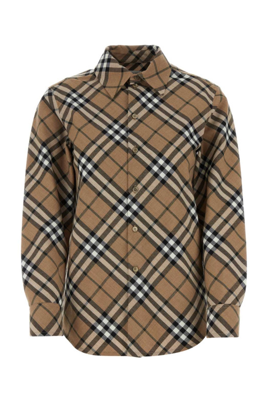 Сорочка з вишивкою з поліестерової суміші BURBERRY (8093314)