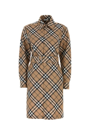 Embroidered jersey shirt dress BURBERRY (8095080)