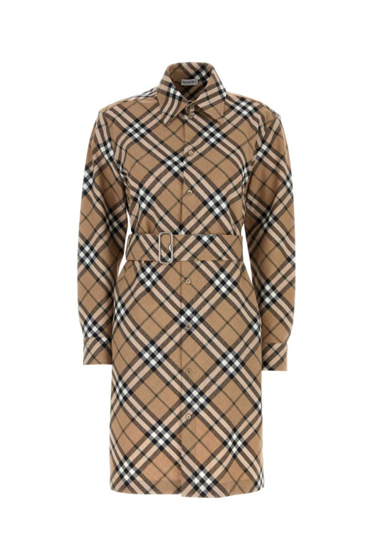 Вишита сукня-сорочка з джерсі BURBERRY (8095080)