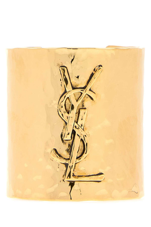 Gold metal Cassandre bracelet SAINT LAURENT (831752Y1500)