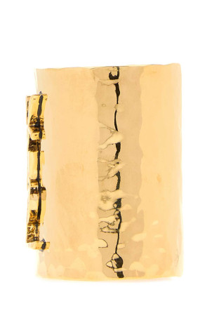 Gold metal Cassandre bracelet SAINT LAURENT (831752Y1500)