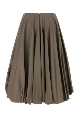 Mud gabardine skirt BALENCIAGA (872332TSP13)