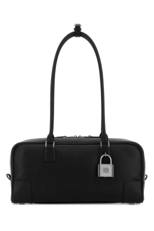 Black leather Amazona 31 shoulder bag Black LOEWE (A039N31X01)