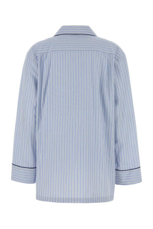 Embroidered cotton blend shirt DOLCE & GABBANA (F5U37TFR510)