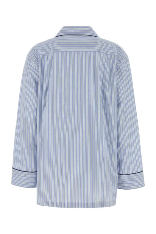 Embroidered cotton blend shirt DOLCE & GABBANA (F5U37TFR510)