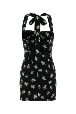 Printed stretch crepe mini dress DOLCE & GABBANA (F662HTFSA9K)