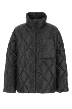 Black nylon down jacket JIL SANDER (J47AF0141J70007)