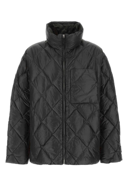 Black nylon down jacket JIL SANDER (J47AF0141J70007)