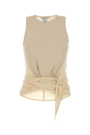 Cream stretch viscose top LEMAIRE (OT0008LJ1050)