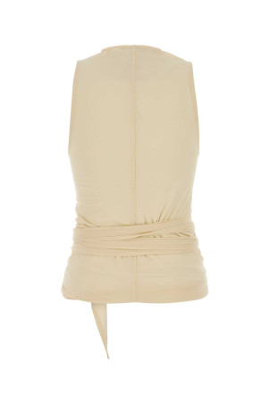 Cream stretch viscose top LEMAIRE (OT0008LJ1050)