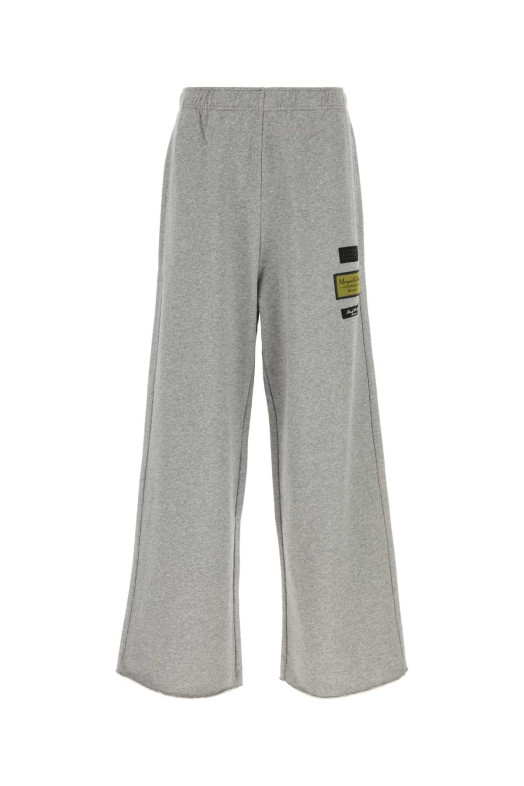 Сірі бавовняні спортивні штани MM6 MAISON MARGIELA (SH0KA0072M25025)