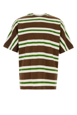 Printed cotton t-shirt PRADA (UJN988SOOO19ES)