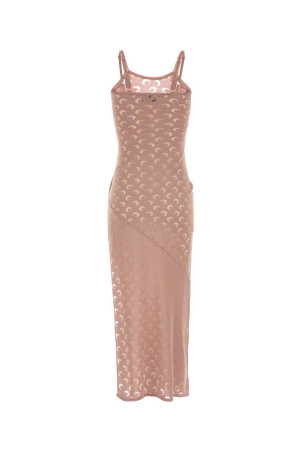 Embroidered knit dress MARINE SERRE (WDR460ACKNI0545)