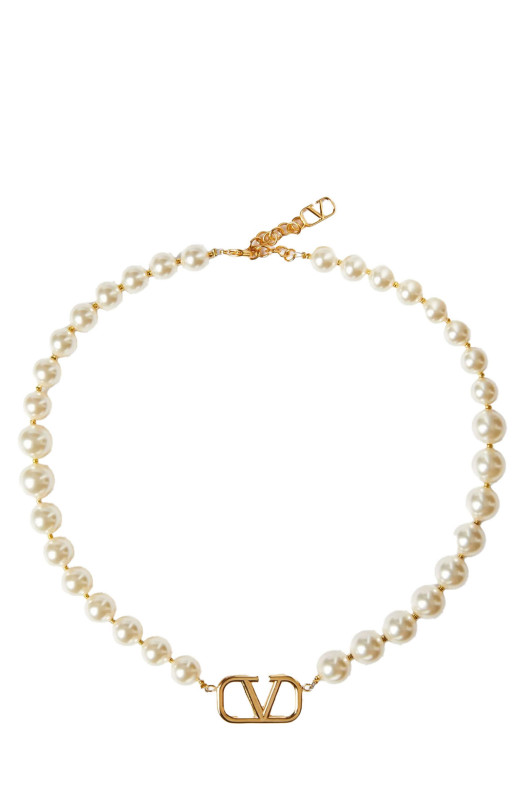 Колье Valentino Garavani «VLogo Signature», золотое W2J0P13UXM0O3