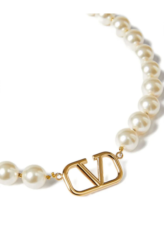 Колье Valentino Garavani «VLogo Signature», золотое W2J0P13UXM0O3