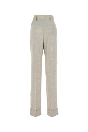 Melange light grey stretch wool blend pant Multicolor PHILOSOPHY DI LORENZO SERAFINI (A03070726)