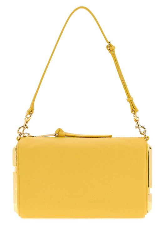 Yellow leather The Snapshot shoulder bag MARC JACOBS (2S6HSH024H01)