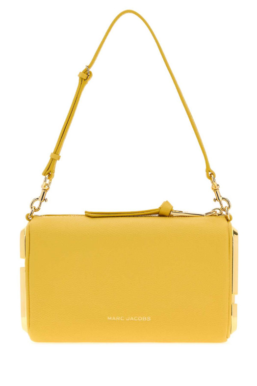 Yellow leather The Snapshot shoulder bag MARC JACOBS (2S6HSH024H01)