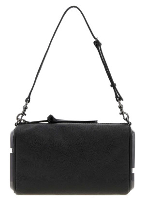 Black leather The Snapshot shoulder bag MARC JACOBS (2S6HSH048H01)