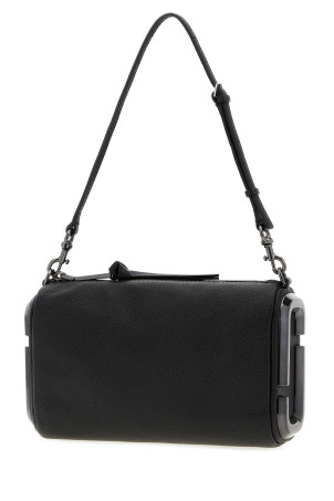 Black leather The Snapshot shoulder bag MARC JACOBS (2S6HSH048H01)