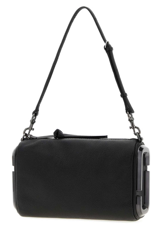 Black leather The Snapshot shoulder bag MARC JACOBS (2S6HSH048H01)