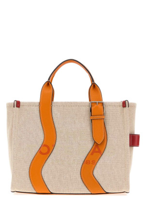 Beige canvas shopping The Tote Bag shopping bag MARC JACOBS (2S6HTT002H02)
