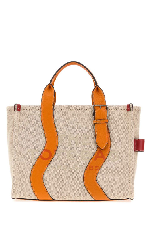 Beige canvas shopping The Tote Bag shopping bag MARC JACOBS (2S6HTT002H02)