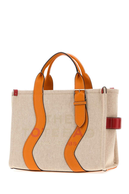Beige canvas shopping The Tote Bag shopping bag MARC JACOBS (2S6HTT002H02)