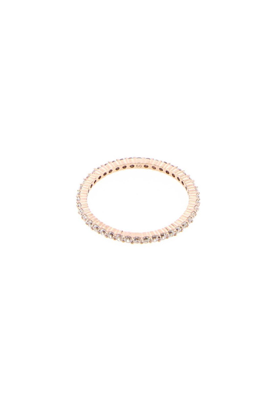 Rose gold metal Matrix Vittore ring SWAROVSKI (5656304)