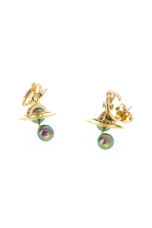Gold metal Aleksa earrings VIVIENNE WESTWOOD (6203007202R996)