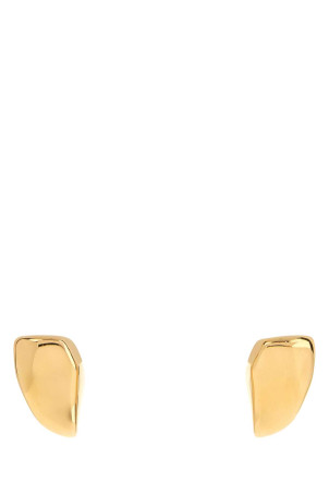 Gold silver small Prisma earrings BOTTEGA VENETA (865925VAHU0)