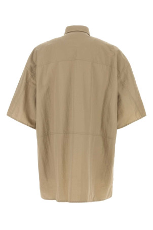 Cappuccino tech fabric oversize shirt BALENCIAGA (871285TUO04)