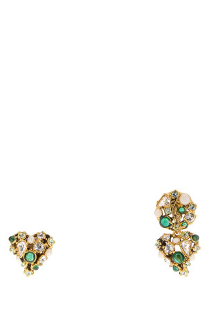 Gold metal Cassandre earrings SAINT LAURENT (872839Y15VR)