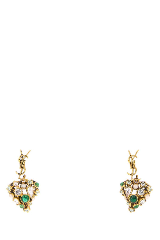 Серьги «Кассандра» из золота SAINT LAURENT (872867Y15VR)