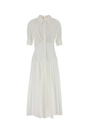 White poplin shirt dress White MARNI (ABMA1559A1UTC193)