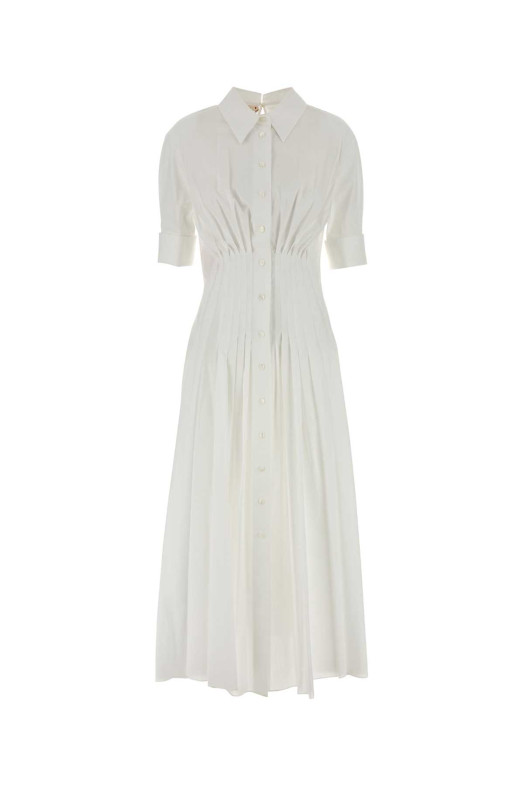 White poplin shirt dress White MARNI (ABMA1559A1UTC193)