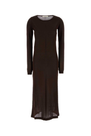 Chocolate knit dress LEMAIRE (DR1152LK1020)