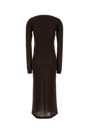 Chocolate knit dress LEMAIRE (DR1152LK1020)