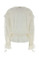 White cotton blend Nowana blouse ISABEL MARANT (HT0886FAD2J17I)