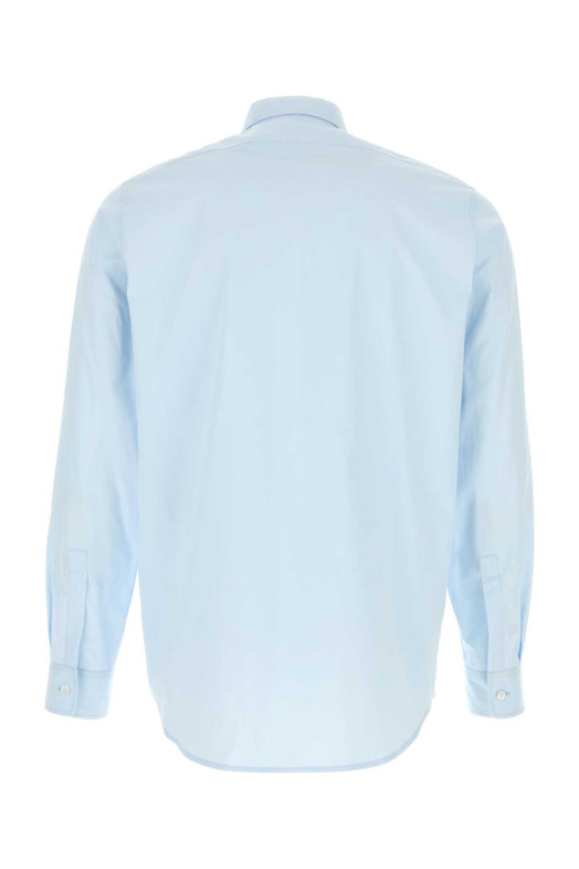 Світло-блакитна сорочка з попліну JIL SANDER (J21DL0266J45342)