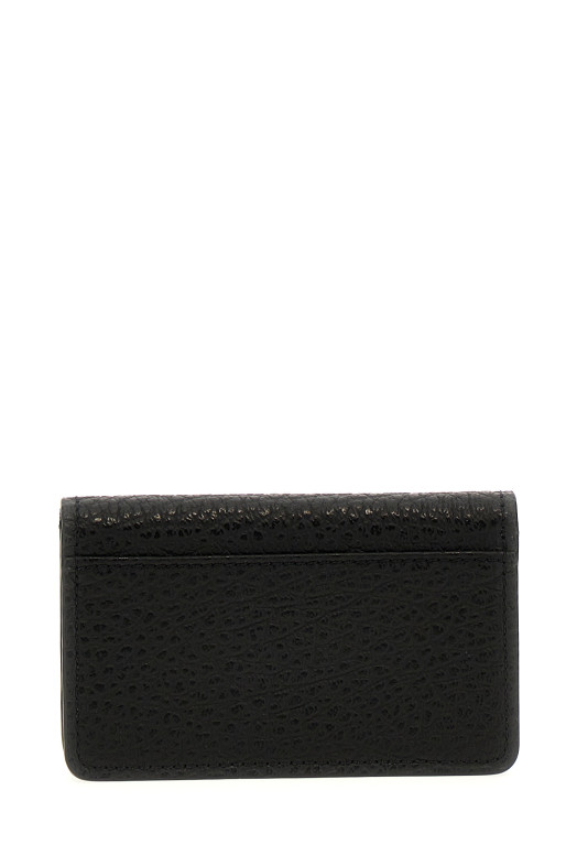 'Four Stitches' card holder Black