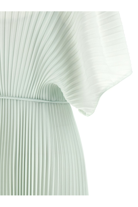 Pleated dress BLUE