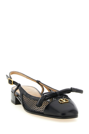 Valentino Garavani 'Valet Du Roi' slingback Black