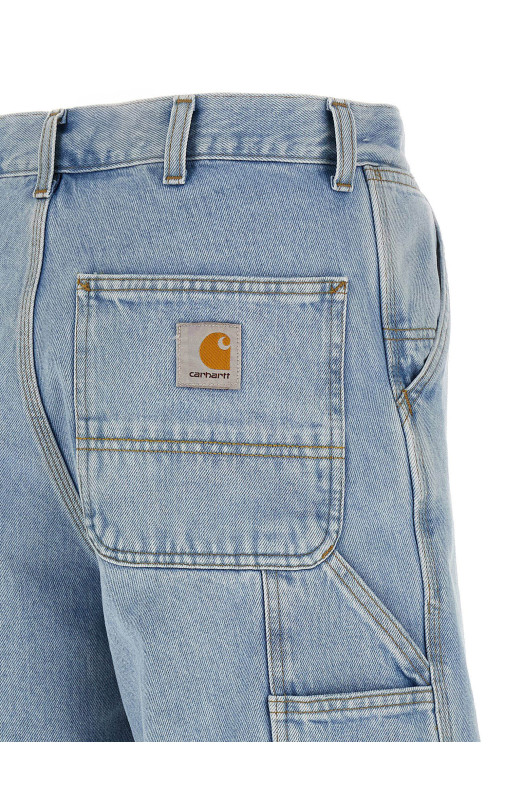 'Single Knee' bermuda shorts  BLUE