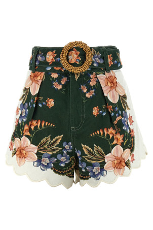 'Green Berry Garden' shorts Green