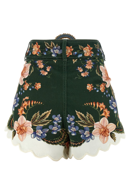 'Green Berry Garden' shorts Green