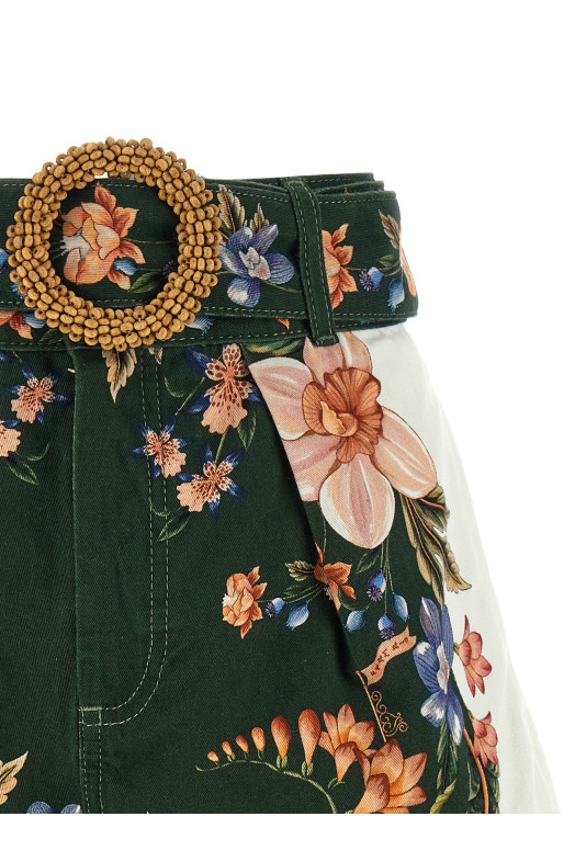 'Green Berry Garden' shorts Green