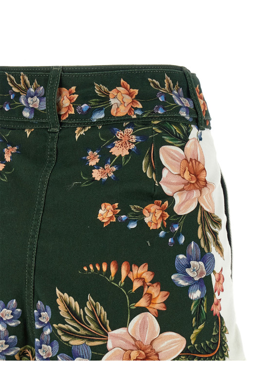 'Green Berry Garden' shorts Green