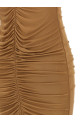 Pin dress Beige