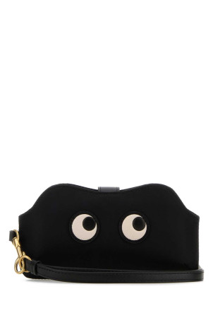 Black canvas Eyes sunglasses case Black ANYA HINDMARCH (5050925180283)